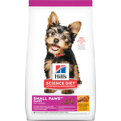 sd-canine-puppy-small-breed-seco Hill's Science Diet Puppy Small Paws, - Alimento seco cachorro - Pollo